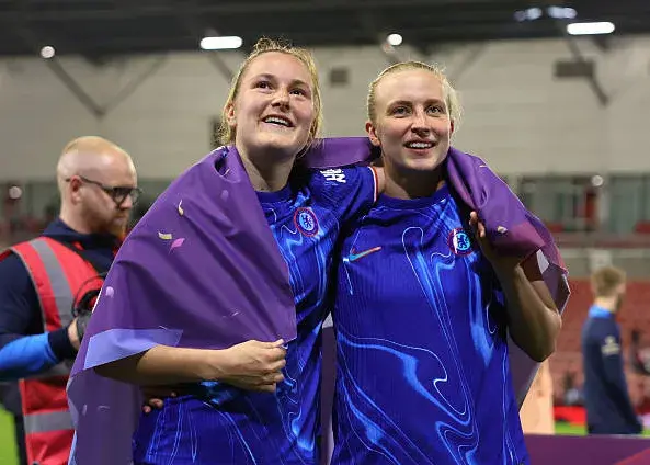 Chelsea Women celebrate WSL title