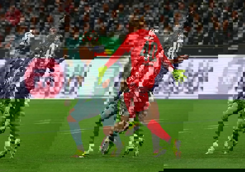 James Maddison collision