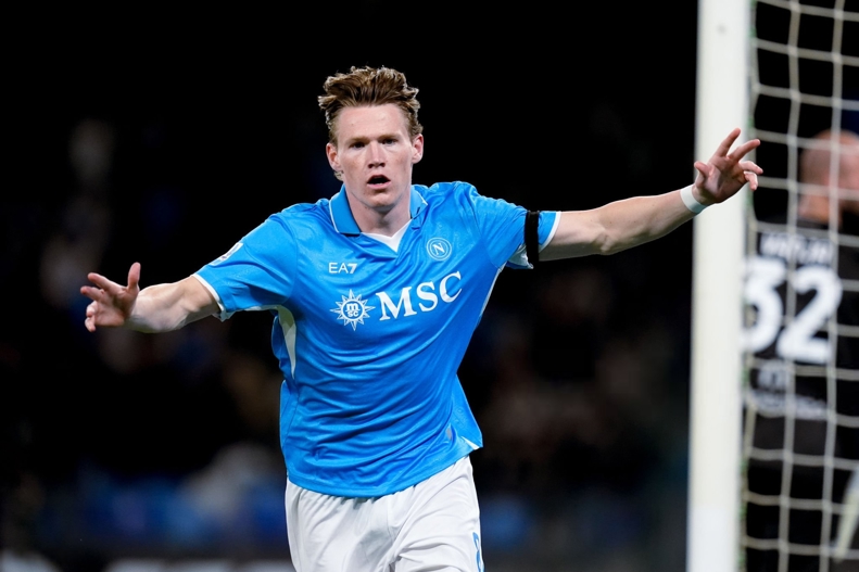 Scott McTominay in action