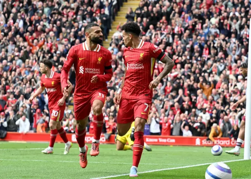 Mohamed Salah's Pinpoint Assist Sweetens Contract Extension (Photo)