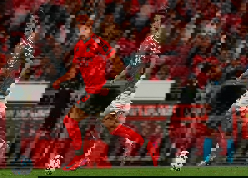 Hugo Felix in action for Benfica