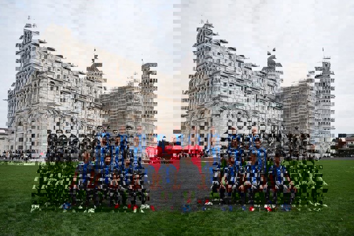 Promotion Celebration Next to the World's Most Famous Tower (Photo)