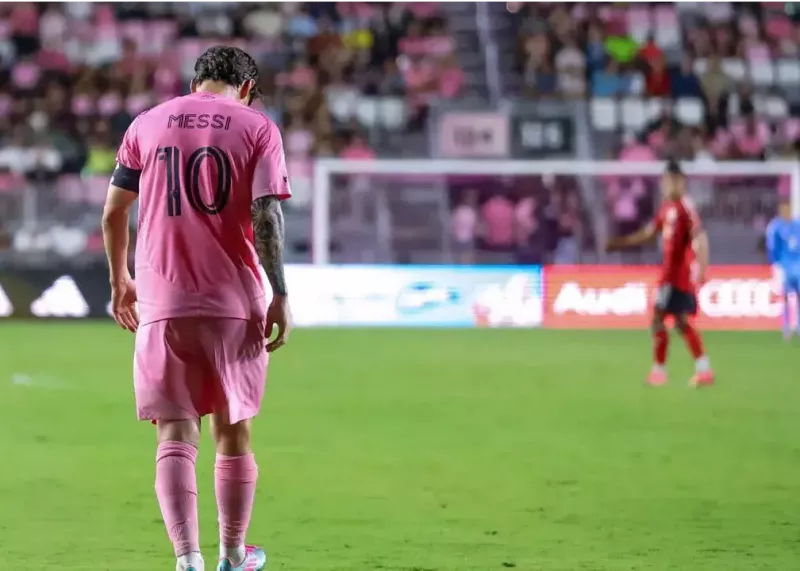 Messi is upset because expectations are high!