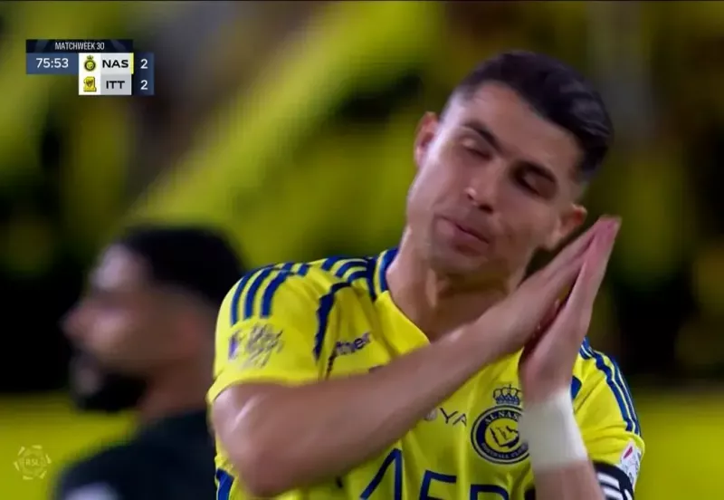 Ronaldo's Anger at Teammates