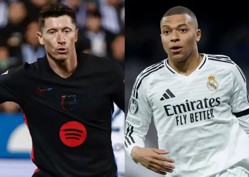 Mbappe One Step Away from Pichichi: Lewandowski's Position Not Safe