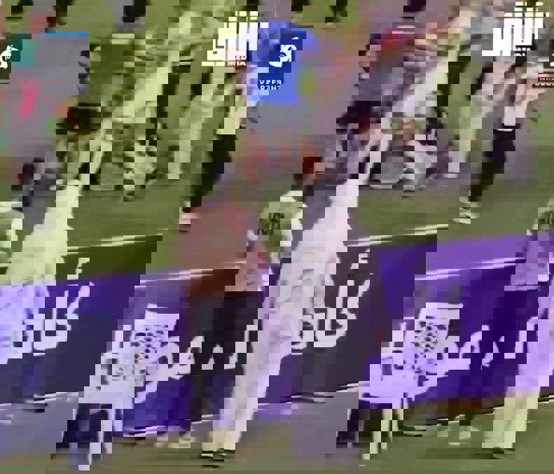 Players fighting