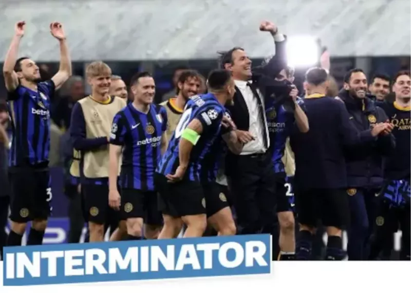 Inter Terminator! Elimination of Magical Barcelona (Photo)