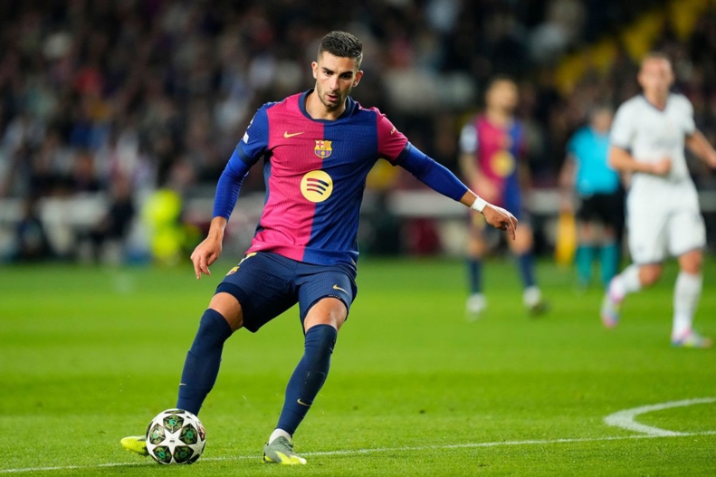 Ferran Torres in action