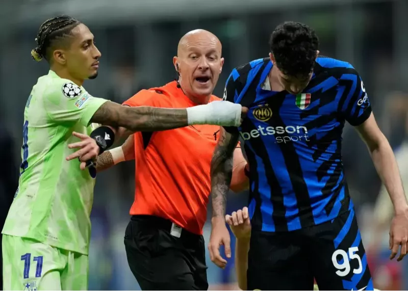 UEFA Responds to Barcelona's Complaints Against Referee Szymon Marciniak
