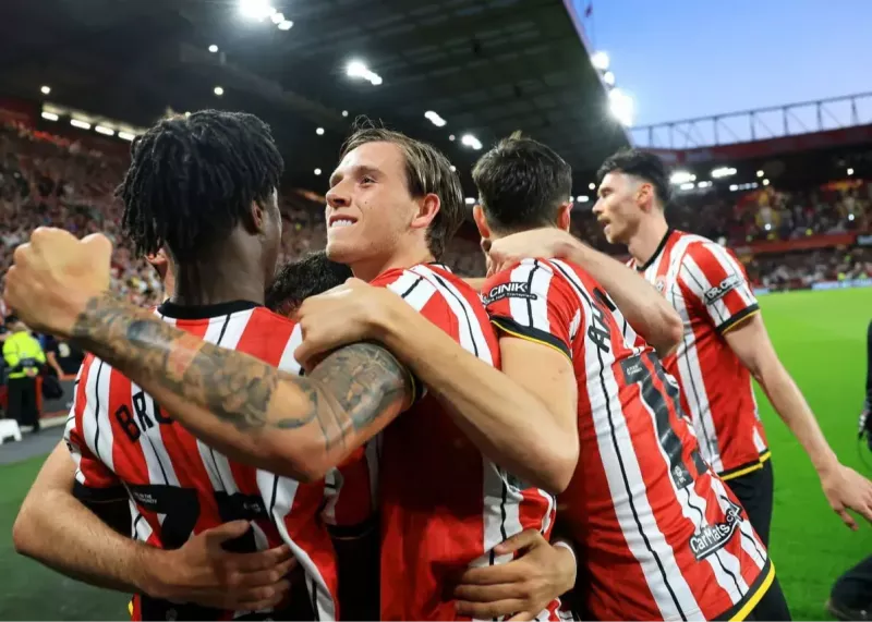 Sheffield United in Wembley Final