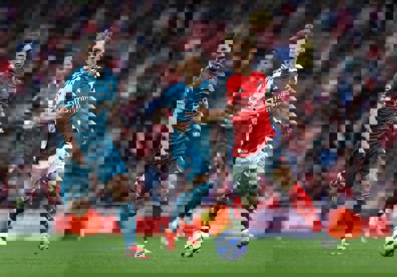 Arsenal training session