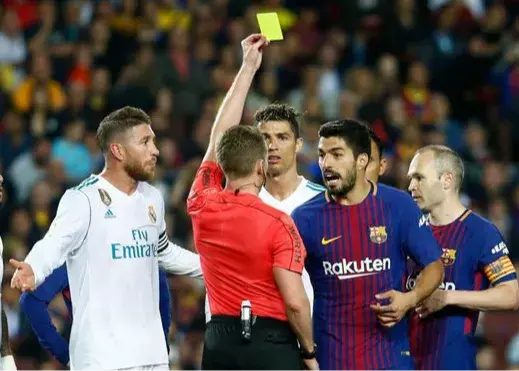 Real Madrid Attacks Referee of El Clasico
