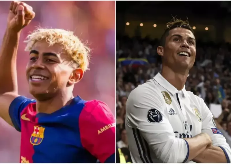 Yamal Catches Up to Ronaldo: Six Seasons Earlier!