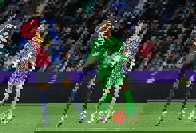 Ter Stegen in action