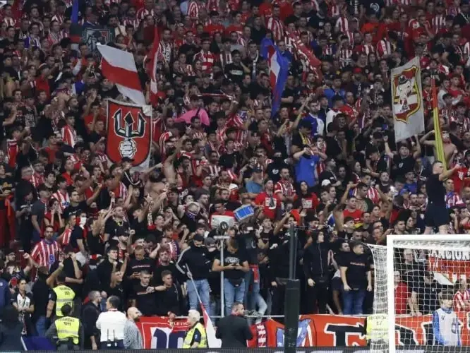 Atletico Madrid Ultras Returned to Madrid