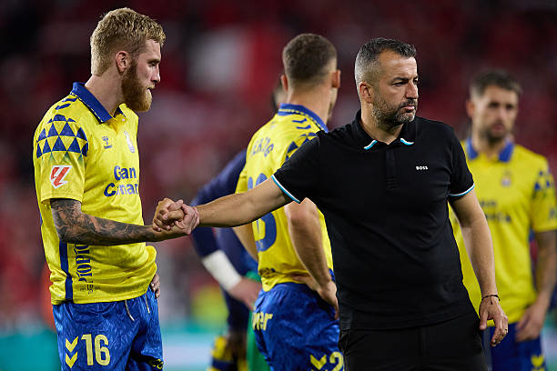 UD Las Palmas Manager Diego Martínez