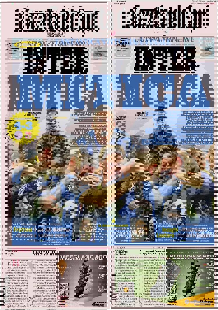 Gazzetta: Magical Inter