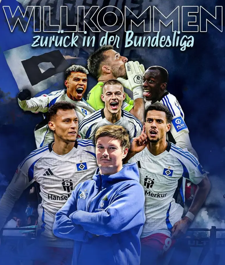 Hamburg's Bundesliga history