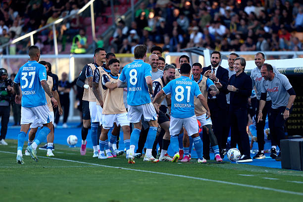Napoli Team Celebration
